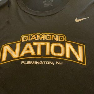 Nike Diamond Nation logo long sleeve T Shirt XXL